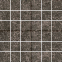 MM5249 Мерджеллина коричневый тёмный полотно. Декор (30,1x30,1)