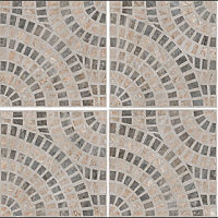 Декор Marble-Beton Круговой Темный лап, 60x60 9 мм, арт. K949793LPR01VTE0