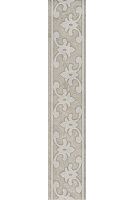 Бордюр Ферони серый матовый мат, 5,7x30 6,9 мм, арт. OS/B295/8348