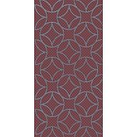 Декор Аллегро бордо глянц 20x40 8 мм арт. 04-01-1-08-03-47-100-2