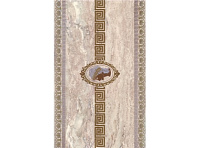 Декор Travertin Medallion-Meander (h) TR-D3-CR мат, 25x40