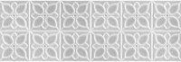 LBU093D Lissabon рельеф квадраты серый. Настенная плитка (25x75)