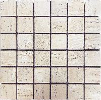 Мозаика 48х48 Travertine Light JMST2503 мат 30,5x30,5 7 мм арт. st.УТ-00000682