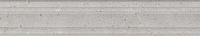 BLF010R Риккарди серый светлый матовый структура обрезной. Бордюр (7,3x40)