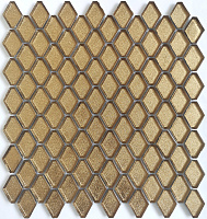 Мозаика Diamanti d'oro 24x42x6 глянц, 28,2x31 6 мм