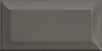 Плитка Dark Grey глянц, 7,5x15, арт. 20903