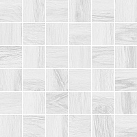 Мозаика Forest белый, 30x30 8,5 мм