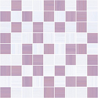 Stripes лиловый+серый. Мозаика (30x30)