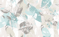 Декор Poluna leaf 2 мат, 25x40 8 мм