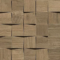 Мозаика Axi Brown Chestnut Mosaico 3D мат 35x35 арт. AMV8