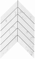 9SCA Marvel Carrara Pure Chevron Wall. Мозаика (25x30,5)