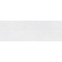 Плитка Дезерт 7Д белый мат 30x90 10 мм