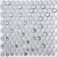 Argento grani hexagon 13x23x6. Мозаика (30x30)