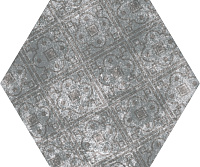 Керамогранит Pompeia Decor Gris мат, 20x24 8 мм