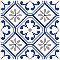 Декор Сиди-Бу-Саид серый глянц 20x20 7 мм арт. 04-01-1-14-03-65-1000-1