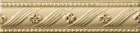 Декор Rialto Crema List Floreale Painted, 3,5x15, арт. G30010