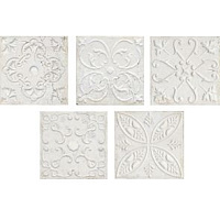 Плитка Aged White Ornato, 20x20