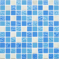 Мозаика (2,5х2,5) глянц, 30x30 4 мм, арт. SG101