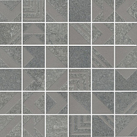 Декор Про Нордик серый мозаичный мат, 30x30 9 мм, арт. SBM012\DD204220