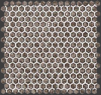 Мозаика Dwell Greige Hexagon глянц, 30x30, арт. 6DHG