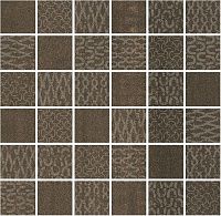 Декор Про Дабл коричневый мозаичный мат, 30x30 9 мм, арт. DD201320\MM