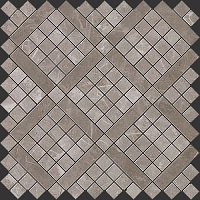 9MVD Marvel Grey Fleury Diagonal Mosaic. Мозаика (30,5x30,5)