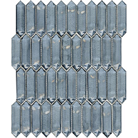 Мозаика Crystal Blue глянц, 29,5x34,5 8 мм, арт. L244009561