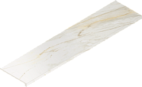 Угловая Ступень Правая Стелларис Каррара Айвори мат 33x120 9 мм арт. 620070002600