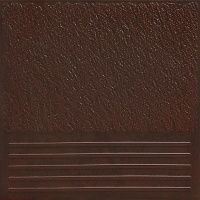 Ступень Каир 4 коричневый мат 29,8x29,8 8 мм