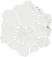 Декор Марсель наборный серый светлый обрезной глянц 31,5x34,2 9 мм арт. KMD2HID017BR