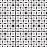 Керамогранит Pre-cut Rondo Grey Black joint Matt мат 60x60 8 мм арт. st.УТ-00000345