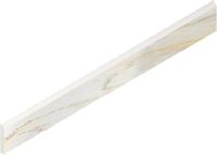 Плинтус Стелларис Каррара Айвори Шлиф лап 7,2x60 9 мм арт. 610130007458