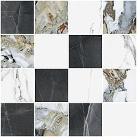 Мозаика CityMarble Микс 7ЛПР R9 лап, 7,5x7,5 9 мм, арт. K9522088LPR1