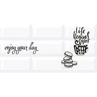 Декор ВОГ Breakfast3 глянц 20,1x40,5 8,8 мм арт. 583012013