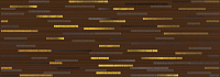 Декор SENSE MIX GOLD, 25x70,9