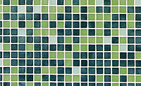 Мозаика Verde - часть7 с чипом 2,5x2,5, 31,3x49,5
