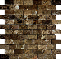 Emperador Dark POL 23x48. Мозаика (29,8x29,8)