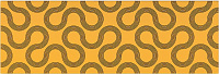 Spin Yellow-Black Geo (O-SPI-WTU061). Настенная плитка (25x75)
