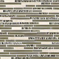 Мозаика ETERNITY MINI STRIP CREAM, 29,8x30,5, арт. L242521821