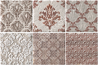 Декор Biarritz Inserto Aloha Ecru S/6, 20x20