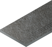 Доп Элемент Магма Графит Борт Грип Пр рельеф 30x60 20 мм арт. 620090001383