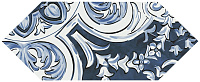 HGD/A514/35000 Алмаш 3 синий глянцевый. Декор (14x34)
