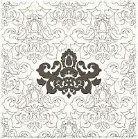 Плитка Elite Forma Bianco Nero Damasco глянц, 30x30, арт. MRV174