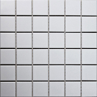 Мозаика White Matt 48x48 ID1005 мат, 30,6x30,6 6 мм