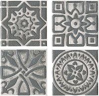 Вставка Корсо мат, 10x10 7,8 мм, арт. AD/A48/33021