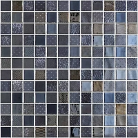 Мозаика Steel Black глянц, 31,1x31,1 4,9 мм, арт. 200000000000005401