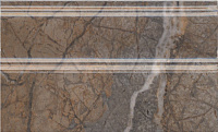Плинтус Театро коричневый обрезной глянц, 15x25 15 мм, арт. FMB023R