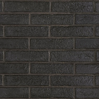 Керамогранит Brick Black мат, 6x25