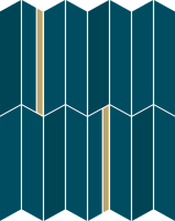 Мозаика Блу Глосcи инфинити глянц 30,7x38,7 8,5 мм арт. 600110000972