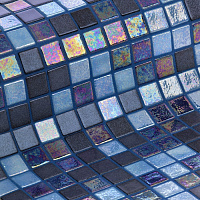 Blue Lagoon. Мозаика с чипом 2,5x2,5 (лист - 31,3x49,5)